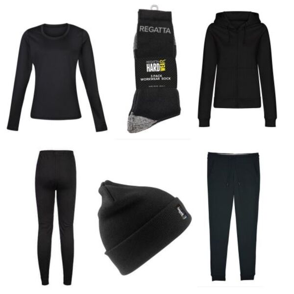 Bundle Jay W/M 001 Zoodie - Jogger Pants - Baselayer Trousers - L/S Baselayer - Beanie Hat - Pack of Socks Thumbnail