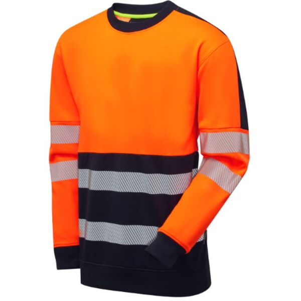 SHV-653D1- Hi Vis Eco Cotton Cool Sweatshirt (Class 2) Thumbnail